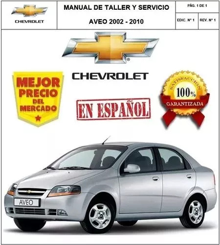 Manual Taller Reparacion Chevrolet Aveo 02 10 Full