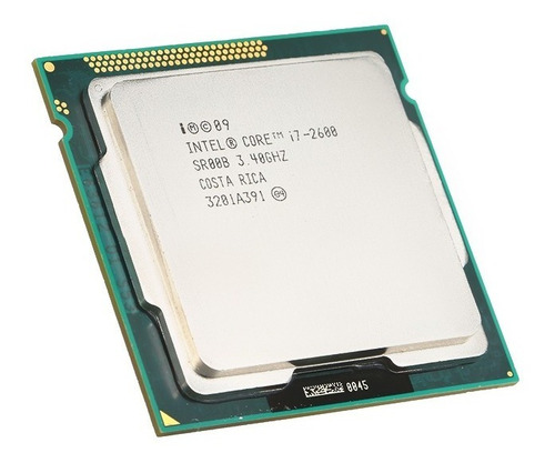 Imagem 1 de 2 de Processador Intel Core i7-2600 CM8062300834302 de 4 núcleos e  3.8GHz de frequência com gráfica integrada