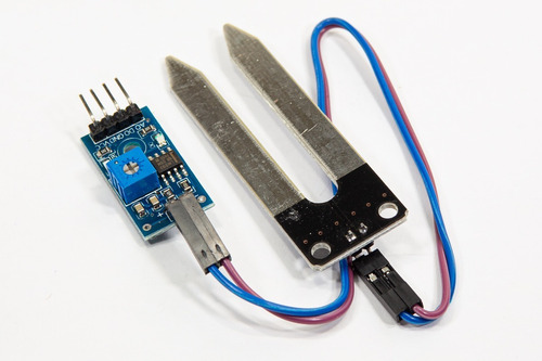 Imagen 6 de 10 de Módulo Sensor De Humedad De Suelo Tierra Arduino
