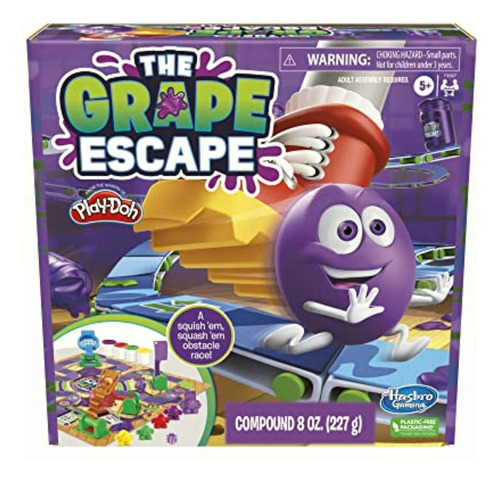 Hasbro Gaming Grape Escape Juego De Mesa Para Niños A