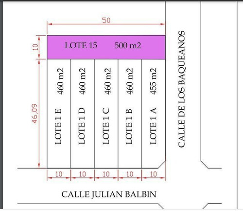 Imagen 2 de 2 de Lote 500m2. Parque Leloir