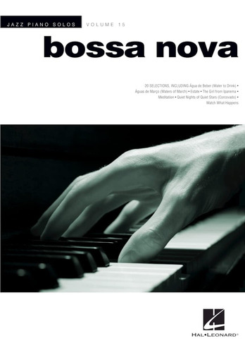 Libro: Bossa Nova Jazz Piano Solos Series Volume 15 (jazz