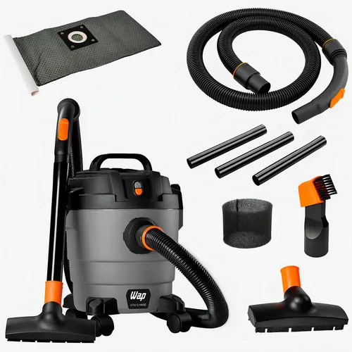 Aspirador De Pó E Água E Soprador Wap Gtw Maré 10l 1400w Cor Cinza