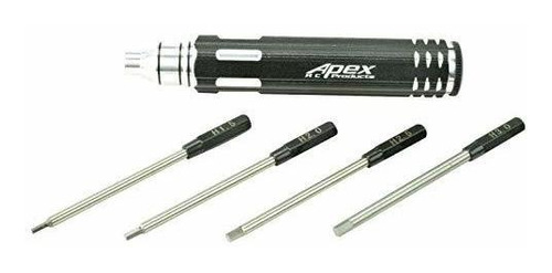 Apex Rc Products 1.5, 2, 2.5 Y 0.118 in Métrica 4 En 1 Llave