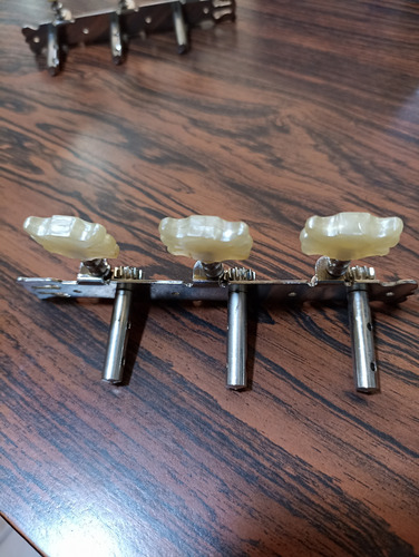 Clavijero Clavija De Guitarra Acústica Cromada