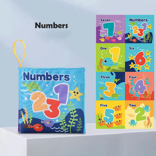 3 Libro De Tela De Baño Para Bebé, Desarrollo De Estilo D