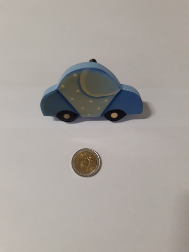 Tirador Manija Madera Infantil Auto