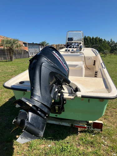 Lancha North Carolina 17 Flat Con Trailer
