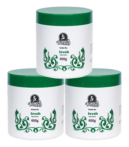 Imagem 1 de 2 de 3 Vaselinas Para Tatuagem Fresh C/óleos Naturais Calmante
