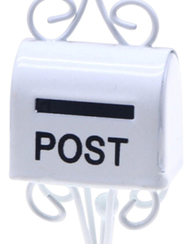Modelo De Buzón De Casa De Muñecas En Miniatura, Accesorio