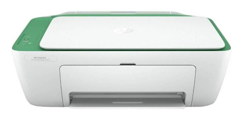 Imagen 1 de 4 de Impresora a color  multifunción HP Deskjet Ink Advantage 2375 blanca y verde 100V/240V