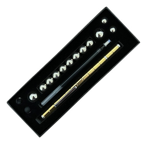 Bolígrafo Magnético Deformable Multifuncional, Juguete Para Color Gold