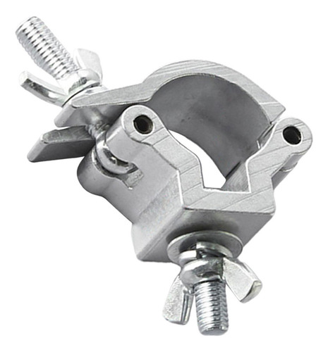 4 Abrazadera De Iluminación Profesional De Plata 25 A 30mm
