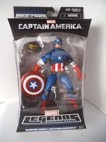 Figura de acción  Capitán América Build-A-Figure: Thanos de Hasbro Legends Infinite Series
