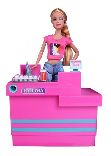 Muñeca Paloma Y Tomy En El Supermercado El Mundo De Paloma
