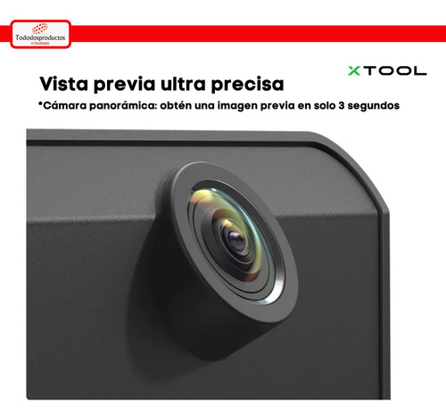 Grabadora Y Cortadora Láser Co2 55w Xtool P2 Paquete Premium