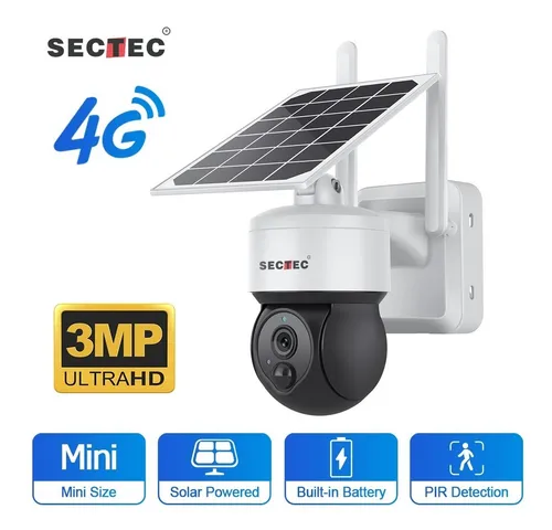 Camara Solar 4g Lte 100% Autónoma