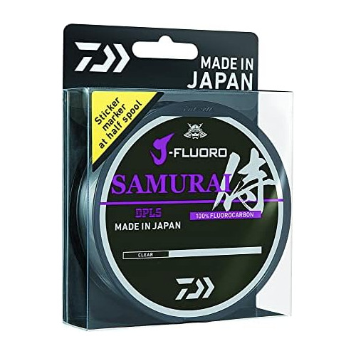 Línea De Fluorocarbono Daiwa Jfluoro Samurai, 220 Yard...