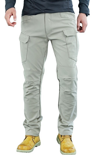 Pantalón Táctico Militar Impermeable Cortaviento Elásticos