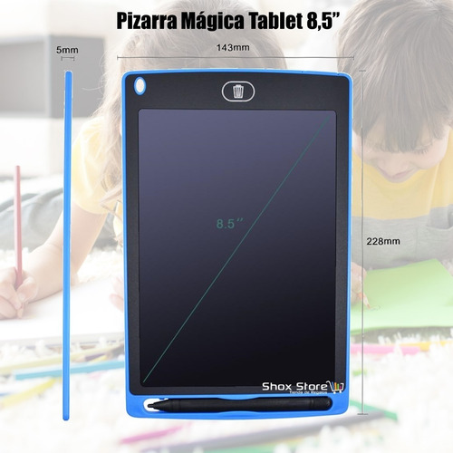 Pizarra Magica Tablet Lcd Original Dibuja Y Borra Infantil