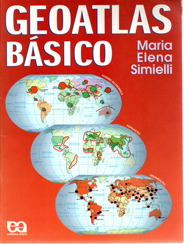 Livro Geoatlas Básico, Maria Elena Simielli