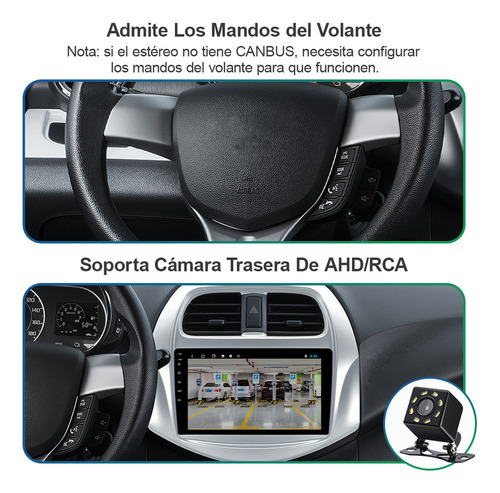 Carplay Estéreo 2+32g Para Chevrolet Beat 2017-2020