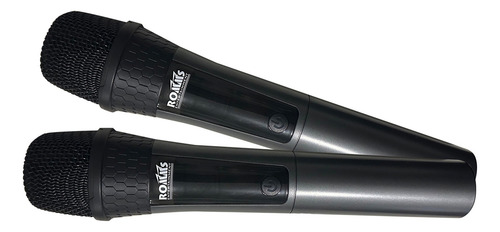 Microfono Romms Mc-382m Inalambrico Doble De Mano Uhf