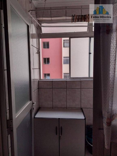 Imagem 10 de 12 de Apartamento Com 3 Dormitórios À Venda, 70 M² Por R$ 286.200 - Jardim Do Estádio - Santo André/sp - Ap1761