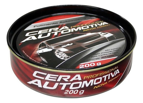 Cera Automotiva Profissional 200g R:6mp020 Maxi Rubber