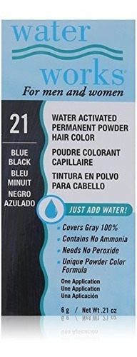 Obras Agua Activada Permanente En Polvo Color De Pelo