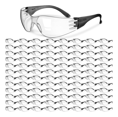 Chumia 100 Pares De Gafas De Seguridad A Granel, Gafas Prote