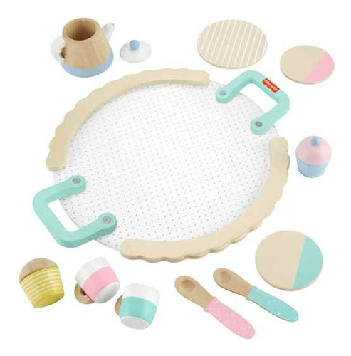 Fisher-price Juguete Para Bebés Juego De Té De Madera