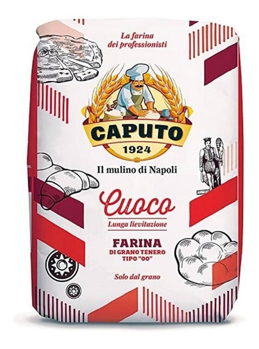 Farinha Italiana 00 Caputo Cuoco 1kg