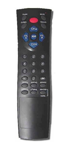 Control Remoto Tv De Tubo Para Rca Tonomac Crown Tv-161