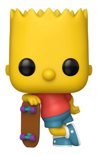 Boneco Funko Pop! Os Simpsons - Bart Com Skate