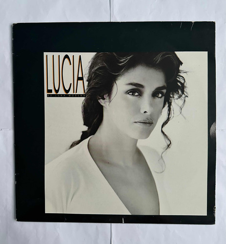 Lucia Mendez Lp Es Luna Morena Autografiado Excelente Estado