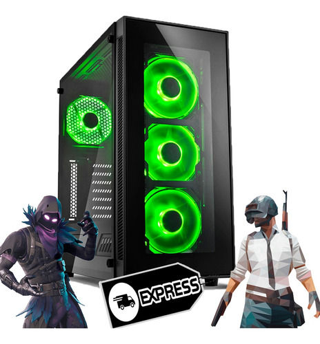 Pc Gamer Computador Completo Ryzen Ddr4 Ssd Nfe Wifi Vega
