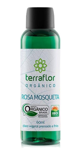 Óleo Vegetal Terra Flor Rosa Mosqueta Orgânico 60ml