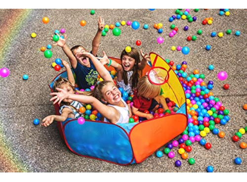 Tienda De Campaña Para Niños Con Tunel 7 Pz Multicolor