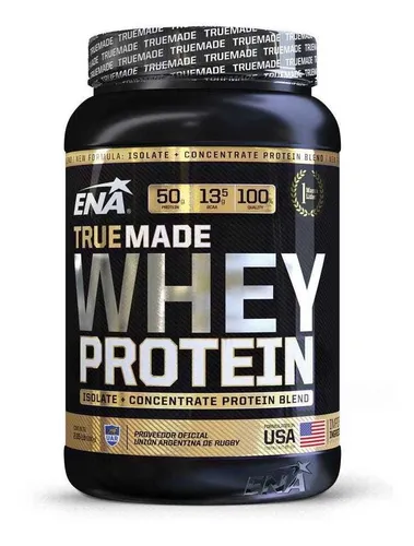 Suplemento Deportivo Whey Protein Ena Sabor Frutilla 930grs
