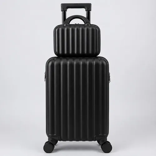 Kit Mala De Viagem 10kg Rodas 360° Com Frasqueira