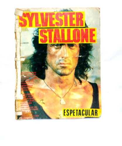 Imagem 1 de 1 de Revista Silvestre Stallone Espetacular 