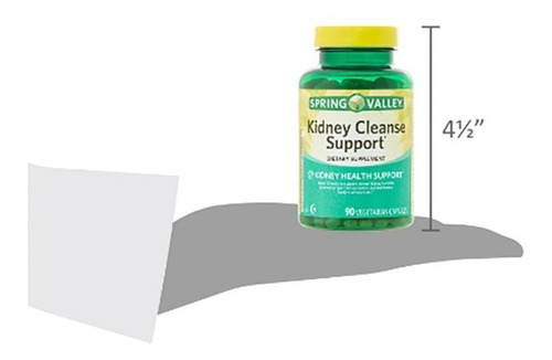 Spring Valley Detox & Cleanse Support C/90 cápsulas Veg Eua Sabor S/sabor