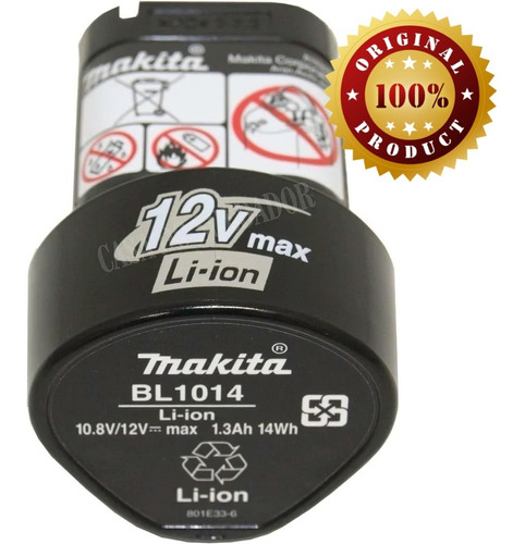 Imagen 1 de 10 de Bateria Makita 12v 10.8v Original Bl1013 Bl1014 Ion Litio