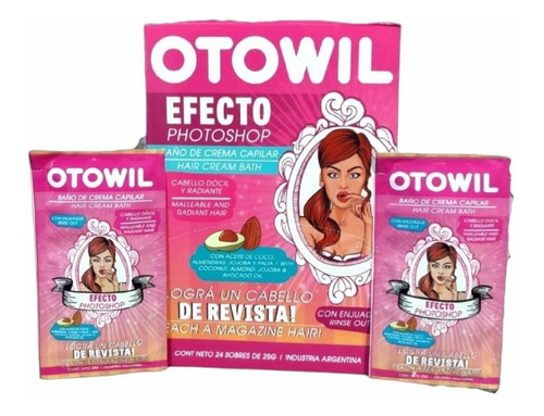 Imagen 2 de 5 de Baño De Crema Efecto Photoshop Nutricion Intensiva Caja X24u