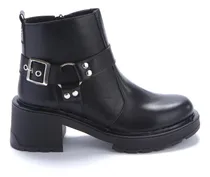 Comprar Botinetas Mujer Botas Caña Baja Taco Medio Estribo (74\u002F502)