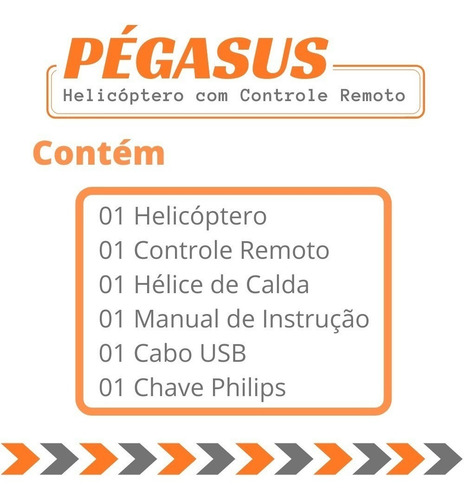 Imagem 6 de 9 de Helicóptero Fênix Controle Remoto Recarregável Brinquedo