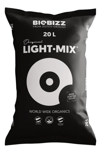 Sustrato Tierra Light Mix 20l Biobizz