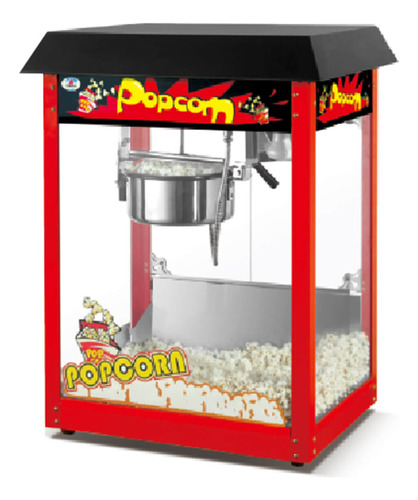 Máquina Profesional Pop Corn Nueva Mostrador Eléctrica Kuma