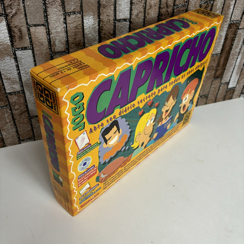 Antigo Jogo De Tabuleiro Da Revista Capricho - Grow Anos 90 (Usado)